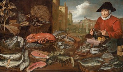 A Fishmarket by Hans van Essen